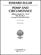 Pomp and Circumstance piano sheet music cover Thumbnail